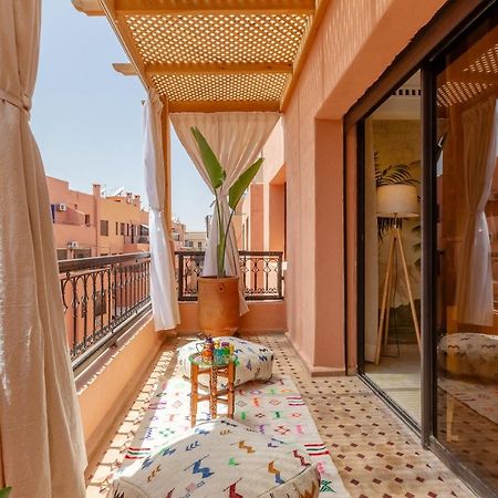 Le Palmier - Appartement Authentique A Gueliz مراكش المظهر الخارجي الصورة